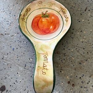 Tomato Design Spoon Rest